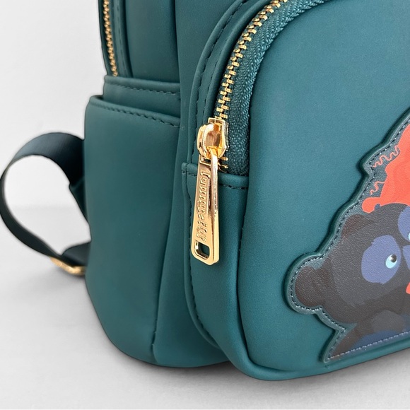 Loungefly Disney Pixar Brave Merida Triplets Mini Backpack - Picture 7 of 12